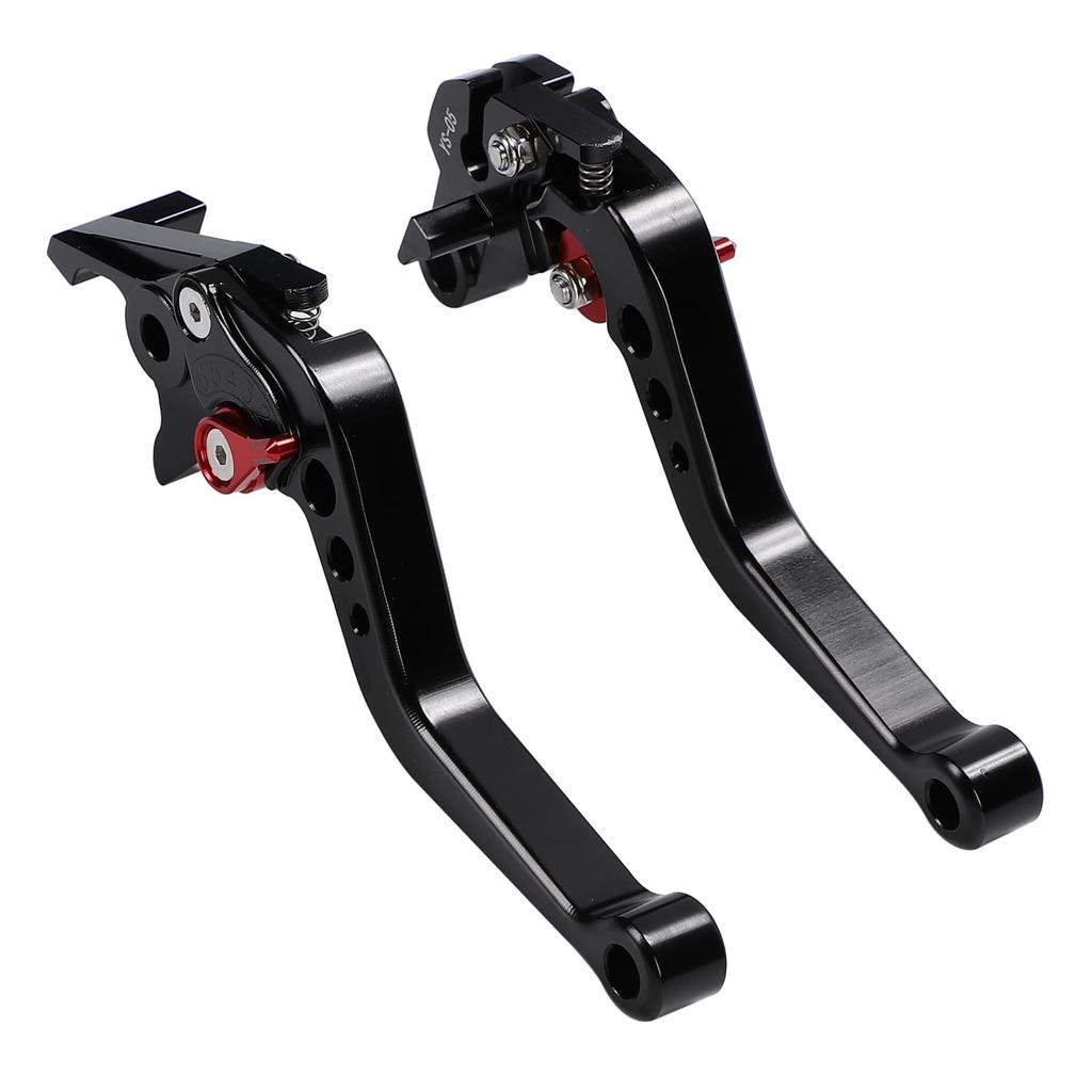 Nakira Brake and Clutch Lever Set for and CBR650R CB650F, CBR650F, CB650R, (Black)