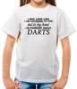 Il Mio Testa I'm Darts - T-Shirt - 180 Dart Player Table Little