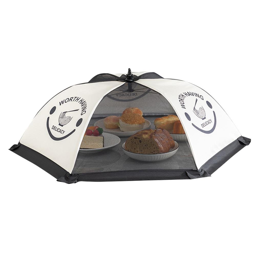 

Складні харчові кришки Антимуха Комар Фрукти Пікнік Захисна сітка Нова овочева кришка Парасолька B