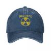 Retro Nuclear Metal Rock Band Baseball Cap Unisex Distressed Cotton Snapback Cap Megadeths Outdoor Workouts Caps Hat
