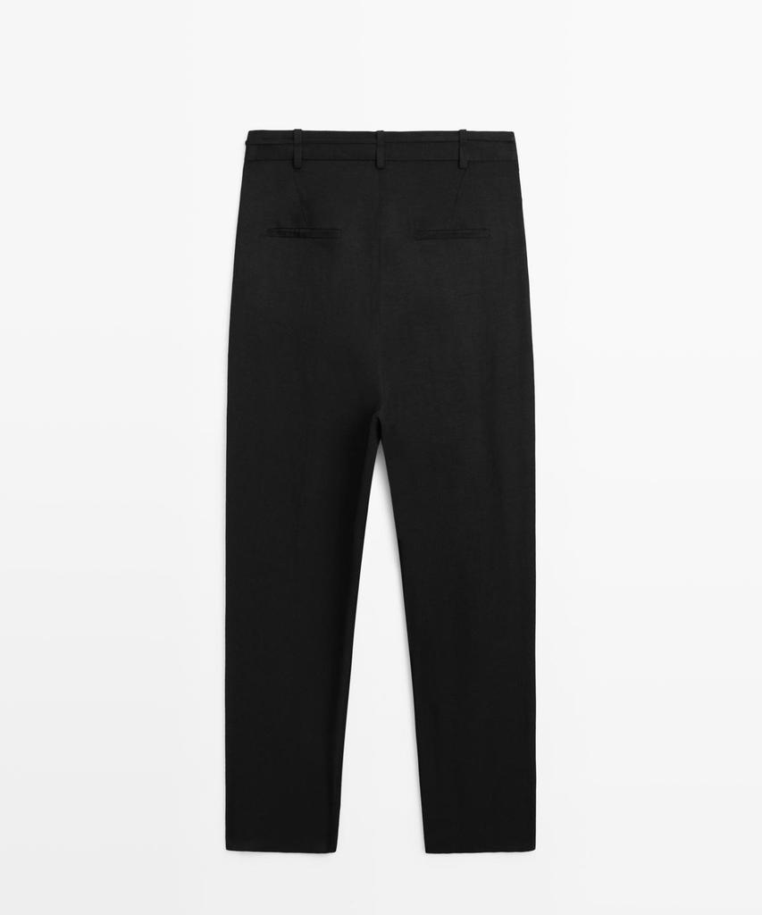 Masimodutti Fluid Pareo Detail Pants