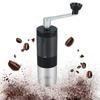 Manual Coffee Grinder Hand Crank Bean for Travel Black