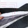 19.6 Inch Silicone Oven Mitts Heat Resistant Oven Gloves Non Slip Waterproof Gloves Cotton Lining Baking Cooking Kitchen Mitts