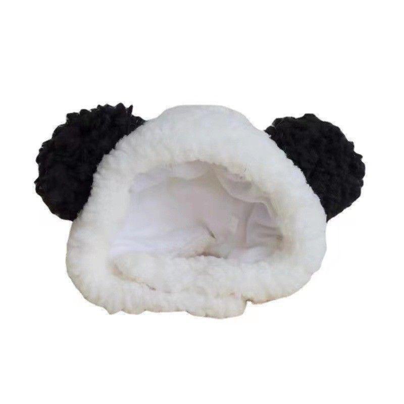 Pet Hat: Cute Bear Plush Headdress for Cats and Small Dogs