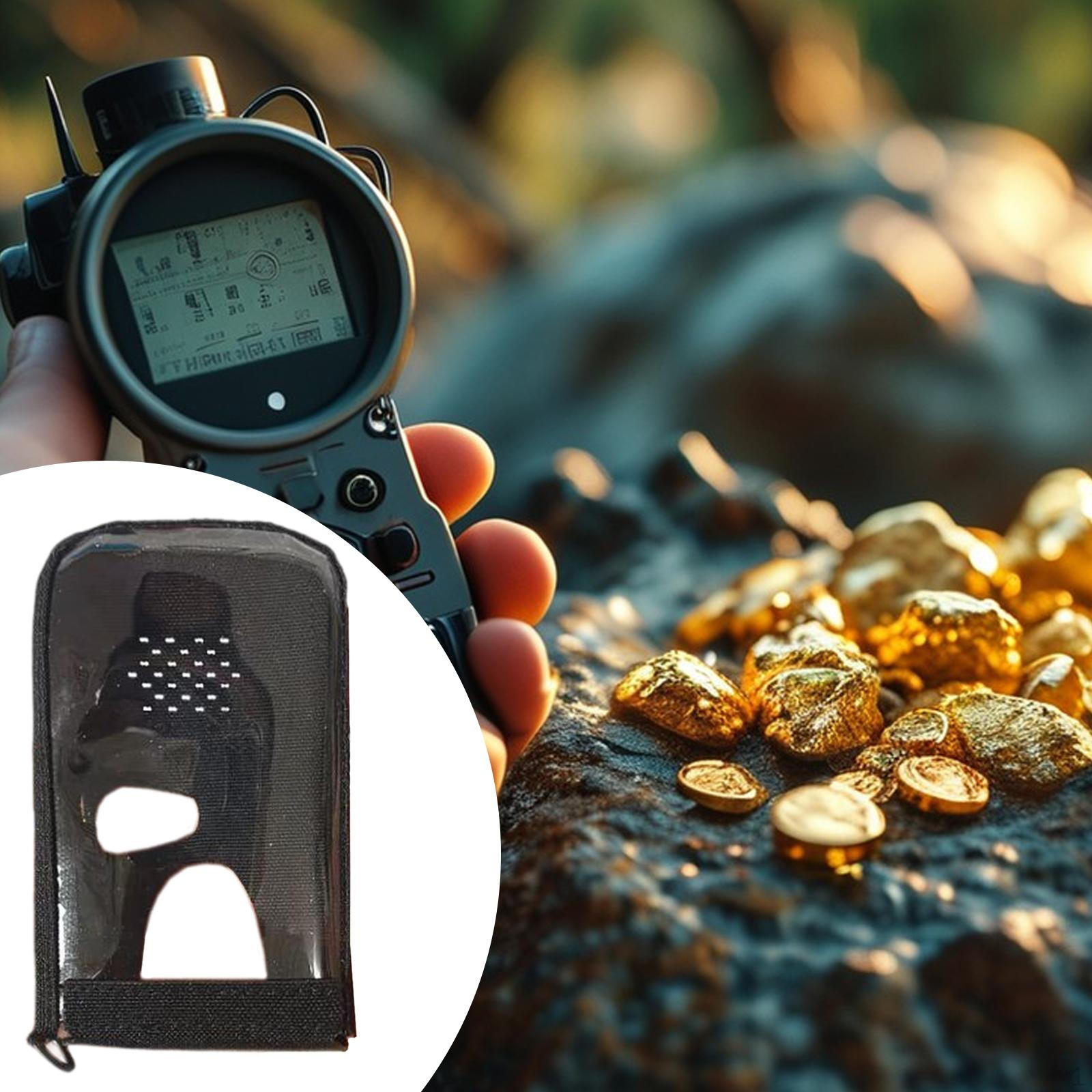 

Чехол для металлоискателя Мягкий чехол Компактный Нескользящая ручка Водонепроницаемая ткань Оксфорд с подвесным Пыленепроницаемый