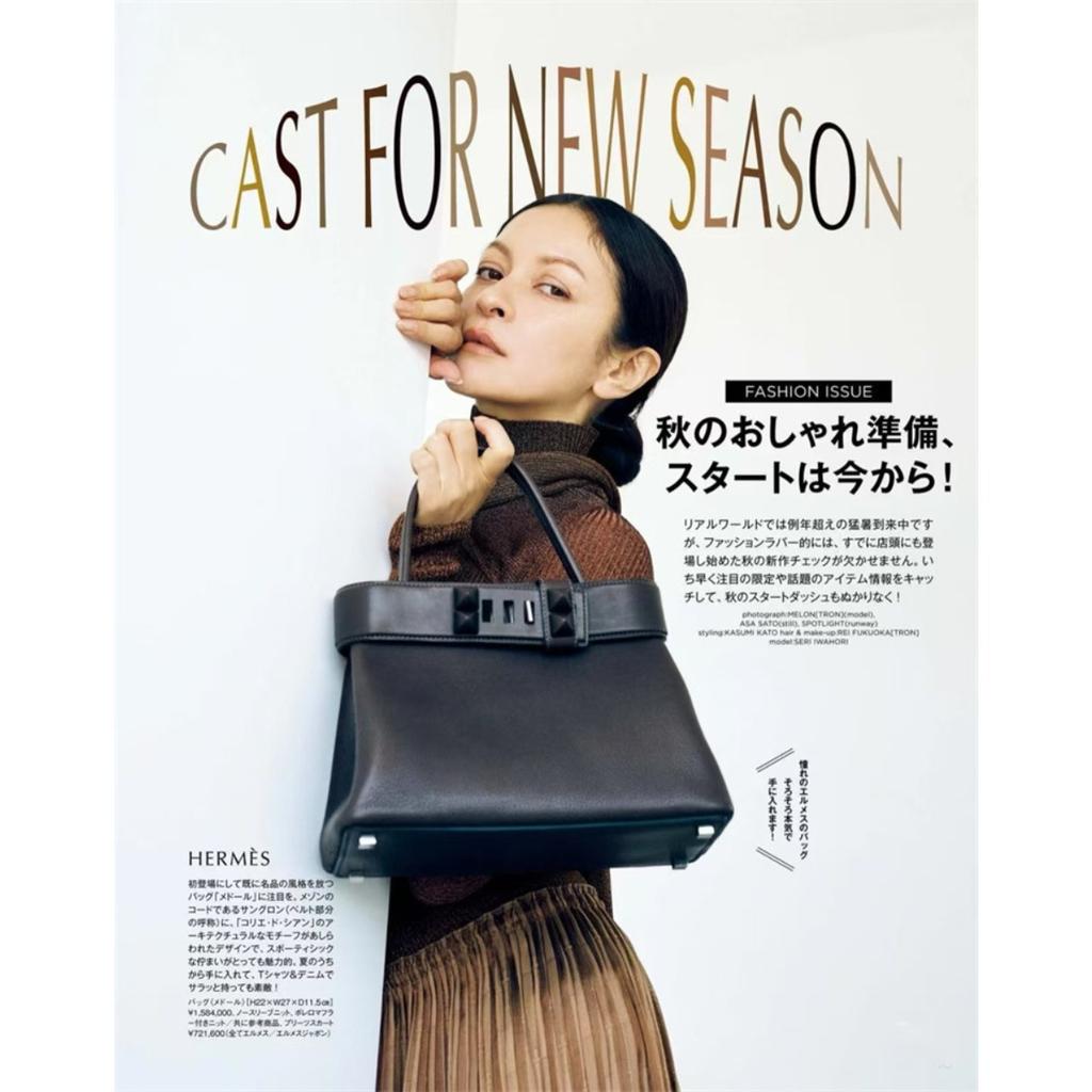 Damenhandtasche Togo Rindsleder erste Schicht Schloss Öffnen und Schließen Handtasche Tragetasche Schulter Crossbody Tragbare Damenhandtasche