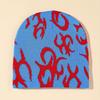 Adult Teens Christmas Jacquard Knitted Hat Winter Warmer Cycling Windproof Hat