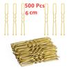 New style Blonde Bobby Pins U Shaped Hair Pins Gold/Black/Brown/Sliver Hair Pins for Buns for Women Girls (2/2.4 inch)