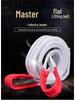 National Standard White Double Eye Lifting Sling, Hoist Crane Sling, 5/3/2 Ton Tow Strap