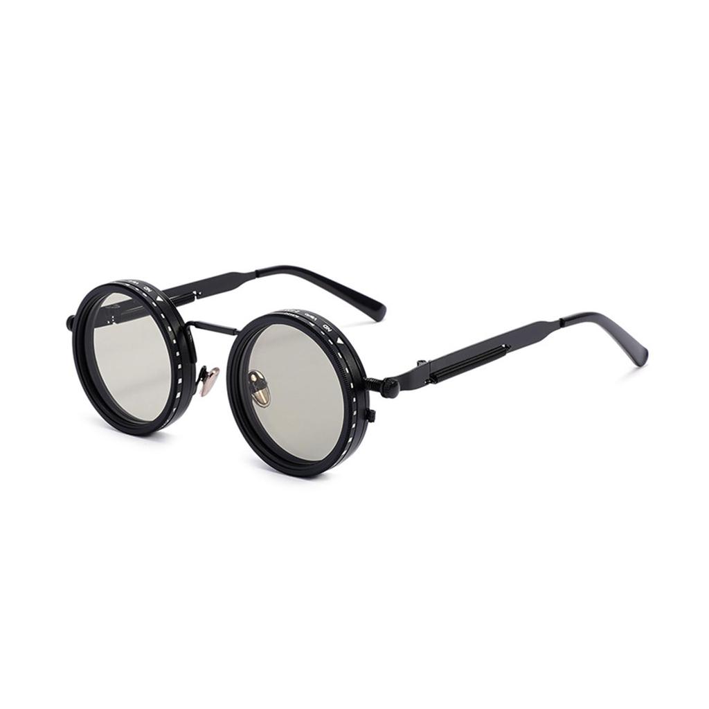 FEISEDY Adjustable Sunglasses with UV400 TAC Polarized UV Protection for Men and Rotatable Metal Glare for and Fishing Lenses, Women, Brightness,