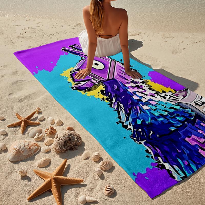 Game Marshmello Dance Beach Towel, Super Soft Microfiber, Gift for Her/Him, Birthday, for Pool, Beach, Travel, Home Decor Fan gifts