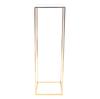 Gold Flower Floor Stand Metal Column Flower Stand Flower Arrangement For Wedding Party Dinner Centerpiece, Birthday Party