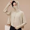 Sunscreen Clothing 1011 Women's Long Sleeve Breathable UV Protection Women's Outdoor Cycling Sunscreen Clothing Thin Sunshade
