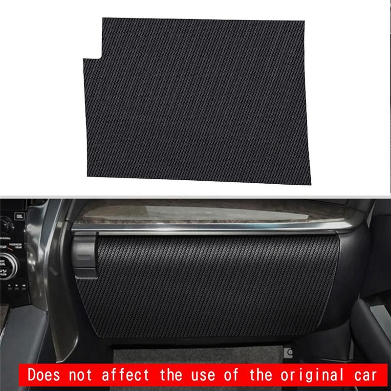 Car Leather Storage Glove Box Protector Pad Anti-Kick Pad Anti-Dirty Pad Mat Cover For Toyota Alphard 20-22