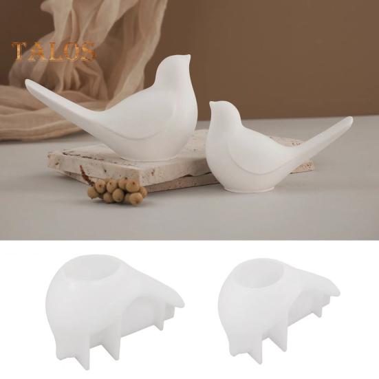 Silicone Mold Birds-Shaped Display Mold Candles Soaps Ornament Easy Release Mold DIY Crafts Soap Chocolate Making Mold
