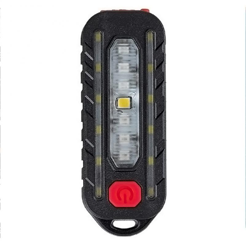 

Красный синий плечевой полицейский фонарь с зажимом USB Type-C перезаряжаемые фонарики водонепроницаемый предупреждающий фонарь для безопасности велосипеда чёрный
