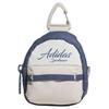 adidas Design Color Block Moda Simples Versátil Bolsa Tote de Poliéster Pequena Bolsas Femininas Off-White KR5180