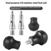 Stainless Steel AntiSlip Camera Foot Spikes Pad For Monopod Tripods Accessories For Outdoor Shootings