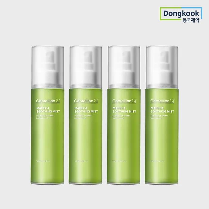 

Centellian24 Успокаивающий мист 100 мл x 4 с экстрактом центеллы азиатской и TECA для увлажнения, успокоения, осветления и ухода за морщинами