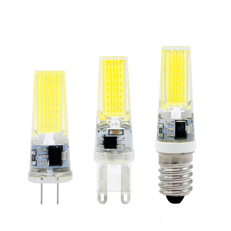 

AC 220V 240V 9W COB 2508 LED Dimmable Bulb for Various Applications G4 жёлтый