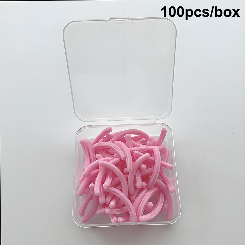 Eyelash Curler Refills Hypoallergenic Soft Rubber Pad For Universal Eyelash Curler With Storage Box Salon-Grade Anti-Slip Design