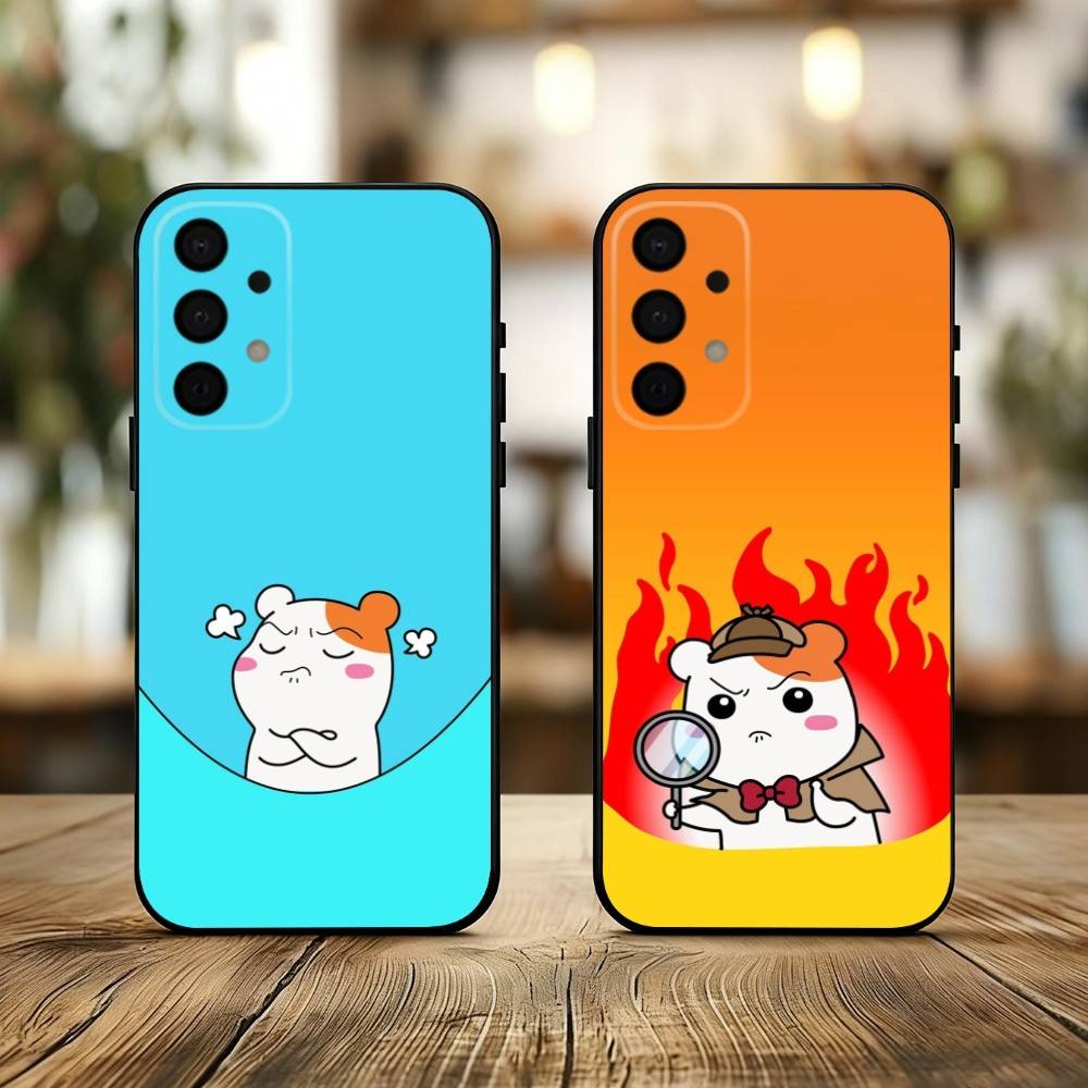 L-Lovely O-Oruchuban E-Ebichu Phone Case For Samsung Galaxy A73,A72,A71,A70,A53,A52,A51,Soft Silicone Black Cover