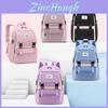 Kids School Backpack For Boys And Girls With Lightweight Nylon Material And Cushion Straps For Classroom Use