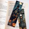 32pcs, quirky Halloween bookmarks, back-to-school season, Christmas, Halloween, suitable for teachers, readers, birthday gifts.