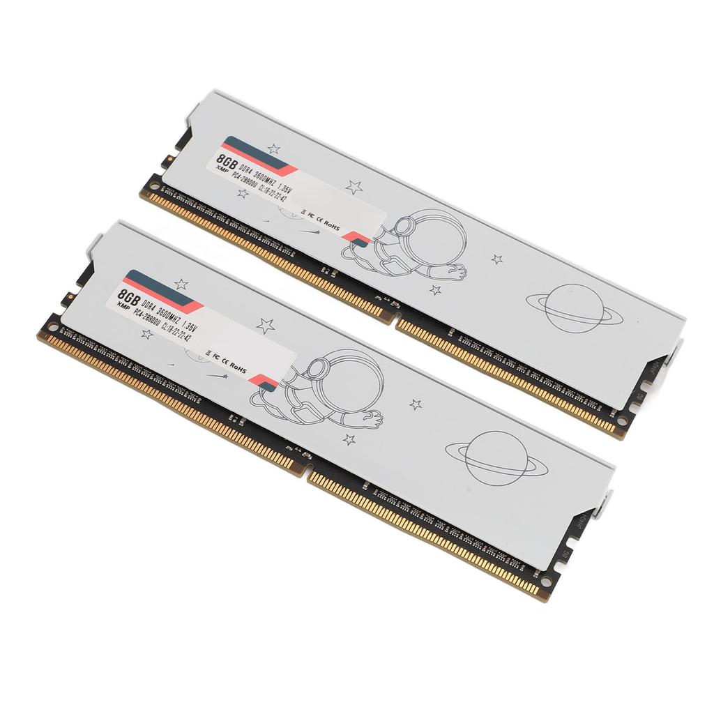 DDR4 RAM XMP CL18‑22‑22‑42 28800 25600 Bandwidth PCB Metal High Density Desktop Gaming PC Memory Module for Computer