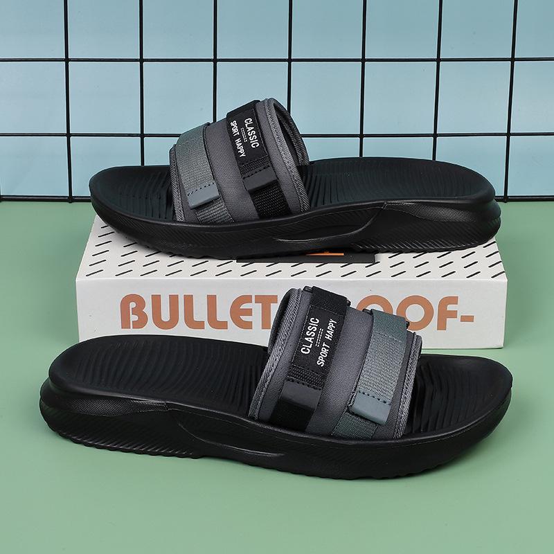 2025 Men's Trendy Soft Bottom Flip-Flops: Summer & Autumn Korean Style Outdoor Slippers