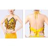 Lady Belly Dancer Costume Belly Dancing Sequins Bra Tops Lantern Pants Trousers Halloweem Performances Costume for Womens