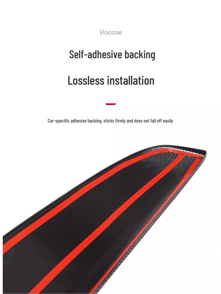 25th Anniversary Edition Carbon Fiber Dashboard Decorative Strip for Model 3/Y Console.