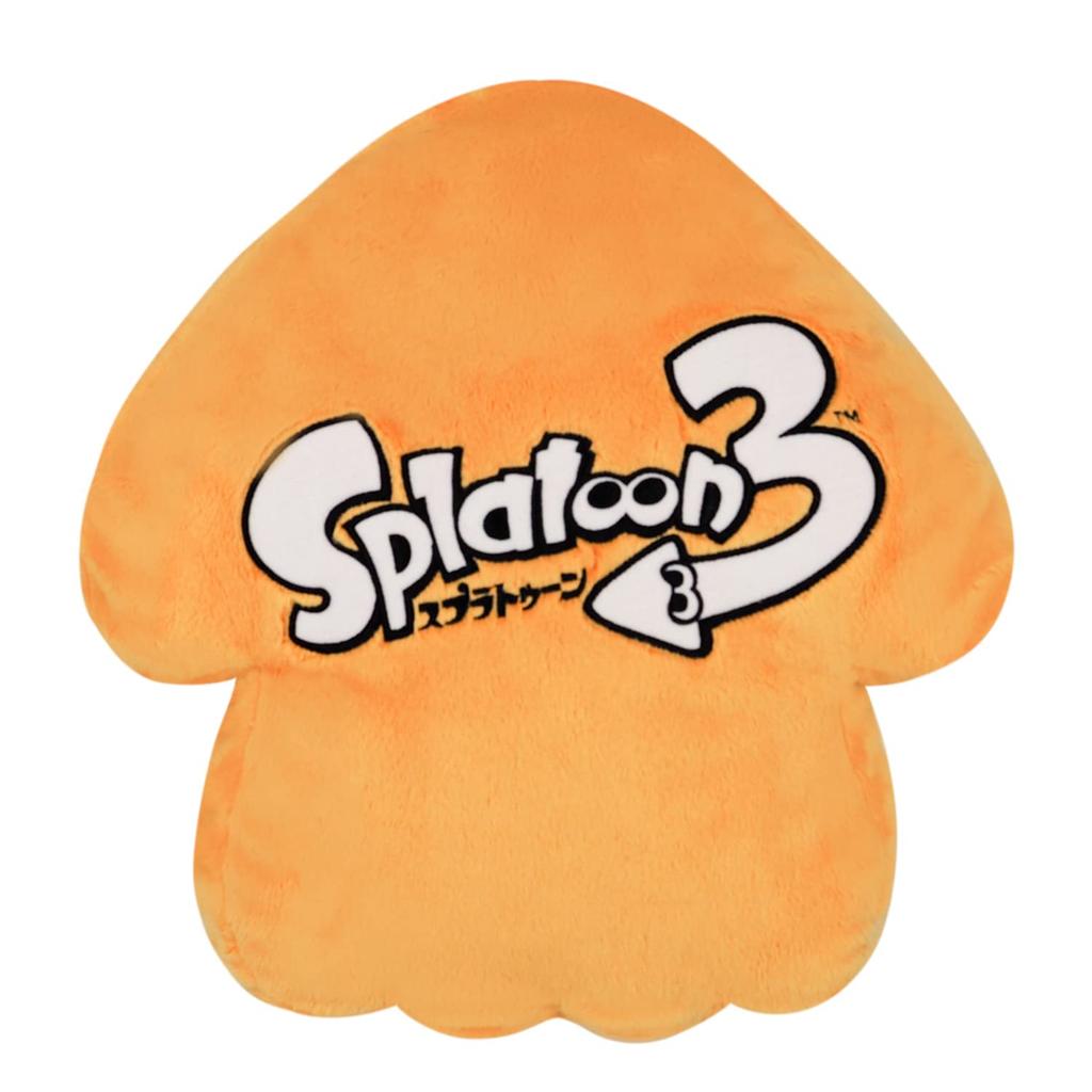 Cuscino Boeki Splatoon 3 ALL STAR COLLECTION Cuscino Squid San-ei - (arancia) L33×P11×A34cm