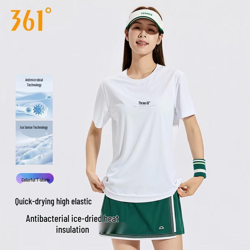 361° Women s Quick-Dry Round Neck Sports T-Shirt EU40