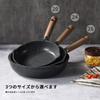 CAROTE COSY BLACK Series Frying Induction Gas Marble Incredibly Easy to Suitable for a Wide Range of Cooking Suitable for Fried Compatible with All