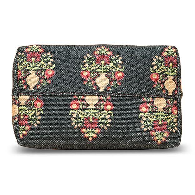 Printed Women's Hand Crafted Vegan Leather Flap Sling Bag