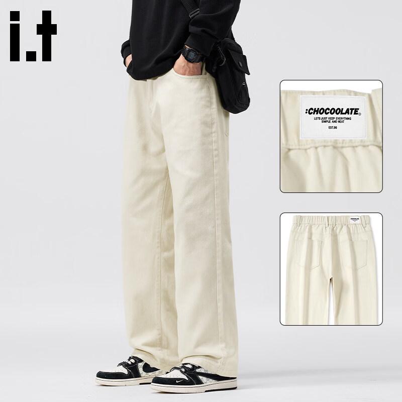CHOCOOLATEit Men s Retro Straight-Leg Casual Pants 31