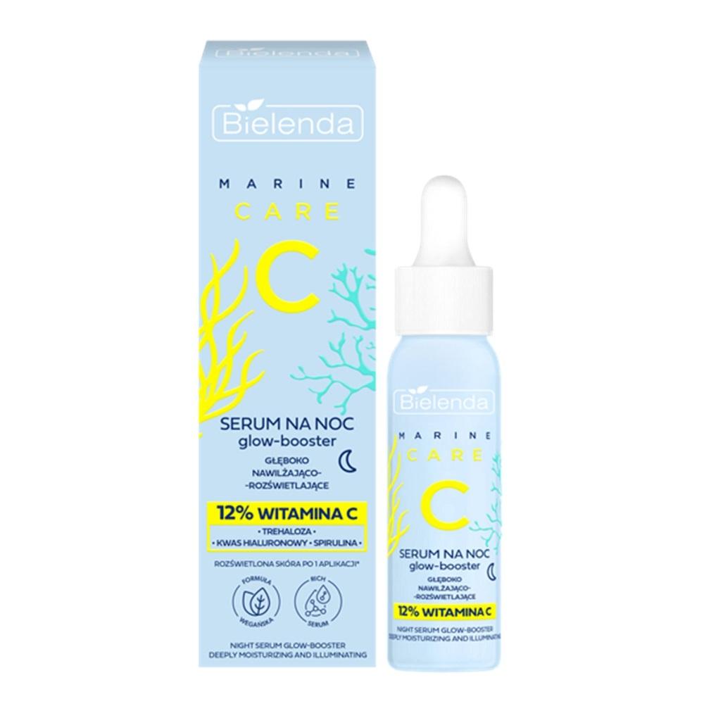 Bielenda Night Glow-Boosting Deep Hydration & Brightening Serum, 30 ml