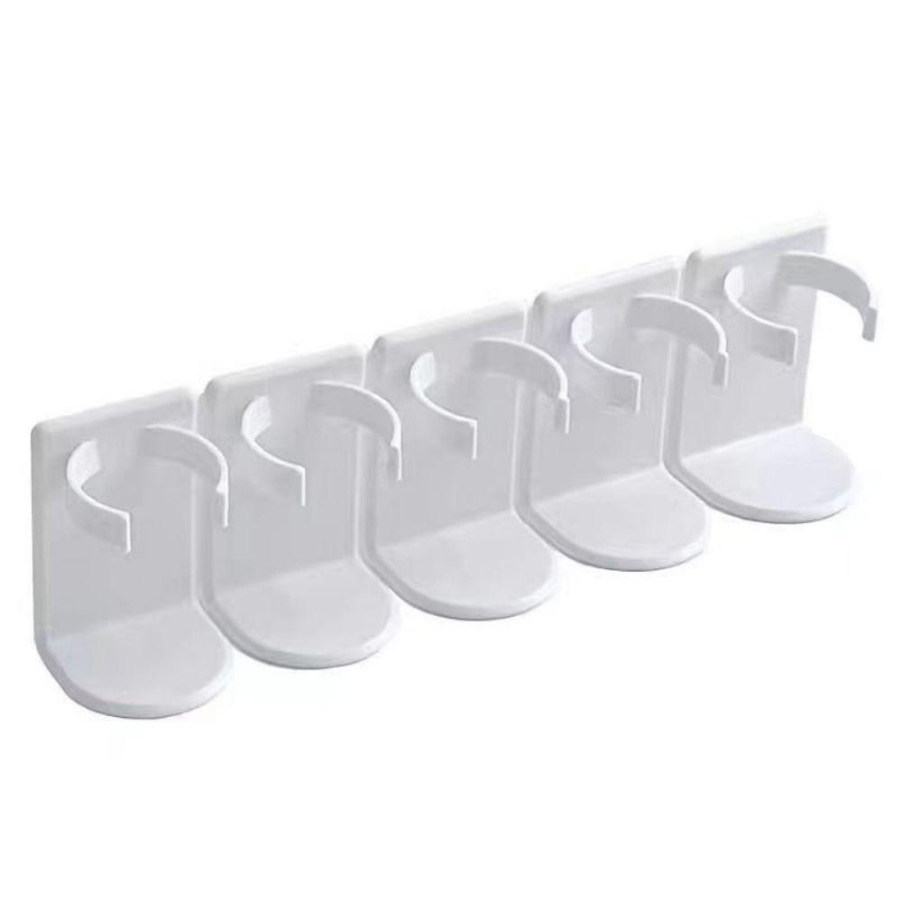 2Pcs Scalable Plastic Spice Clips Wall Mounted Cosmetics Bottles Clips  Kitchen Supplies