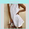 Lolita Dress Casual A Line Sleeveless Linen Summer Dress For Women