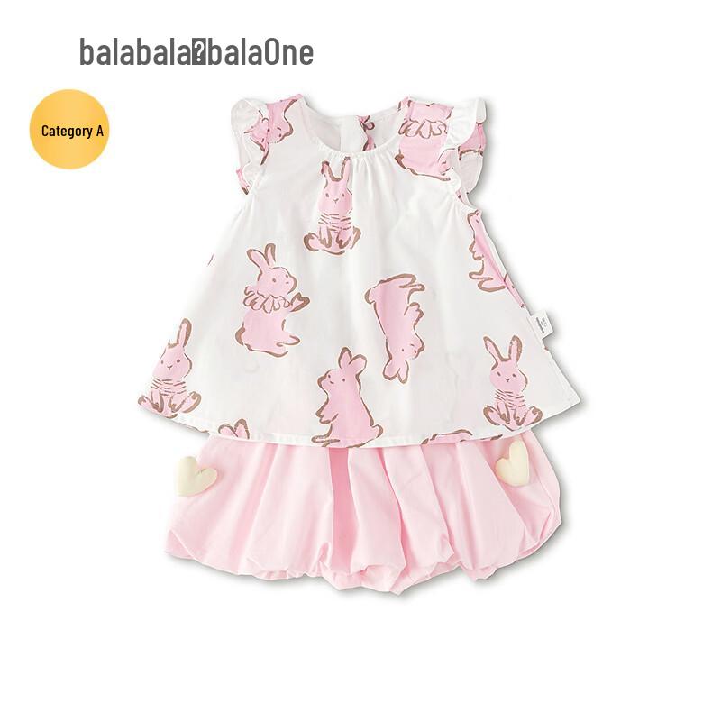 Комплект из короткого платья для девочки Balabala 73
