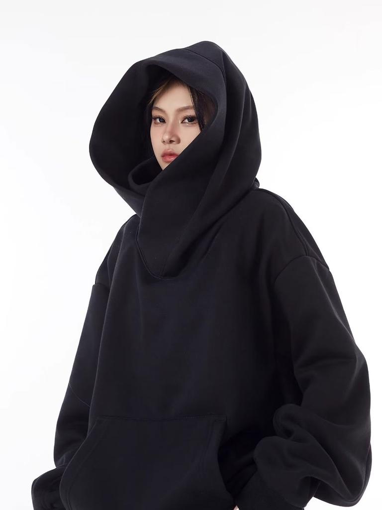 Women's Hooded Sweatshirt Thickened Loose Comfortable Autumn Winter Outerwear Warmest Harajuku Clothes