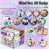 The Merman's Fall AR Anime Blind Box Badge, Collectible Novel Character Merch, 75mm