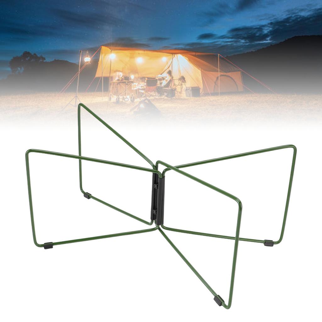Foldable Cooler Stand Luggage Rack Fridge Ice Box Holder Stainless Steel Outdoor Camping   Portable Bracket