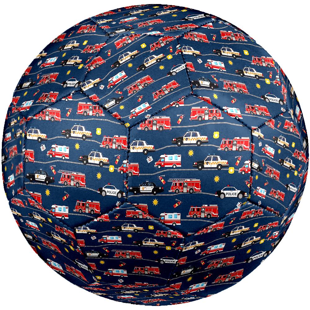 Fire Truck Theme Size 5 Soccer Ball, Suitable for Both Indoor and Outdoor Matches, a Gift Suitable for Everyone.