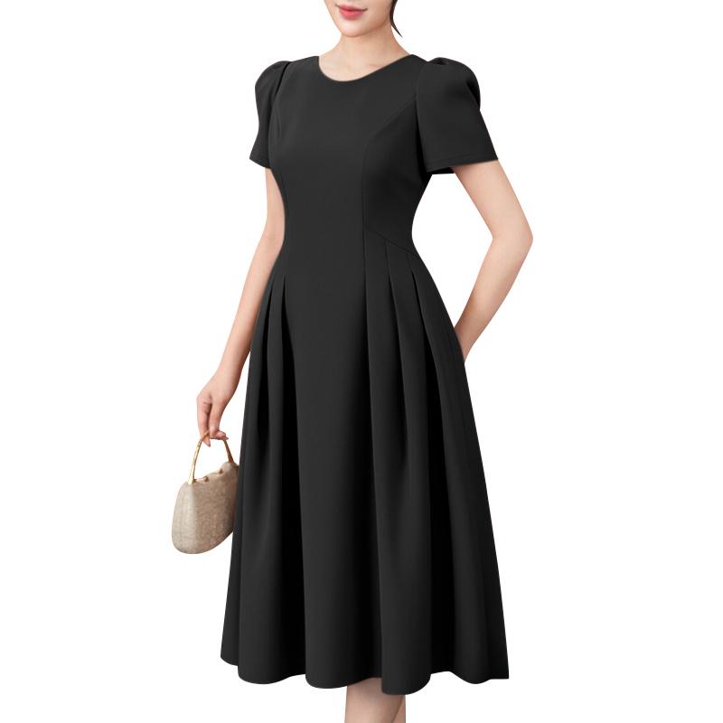 

ZANZEA Женское повседневное летнее платье с круглым вырезом и коротким рукавом S