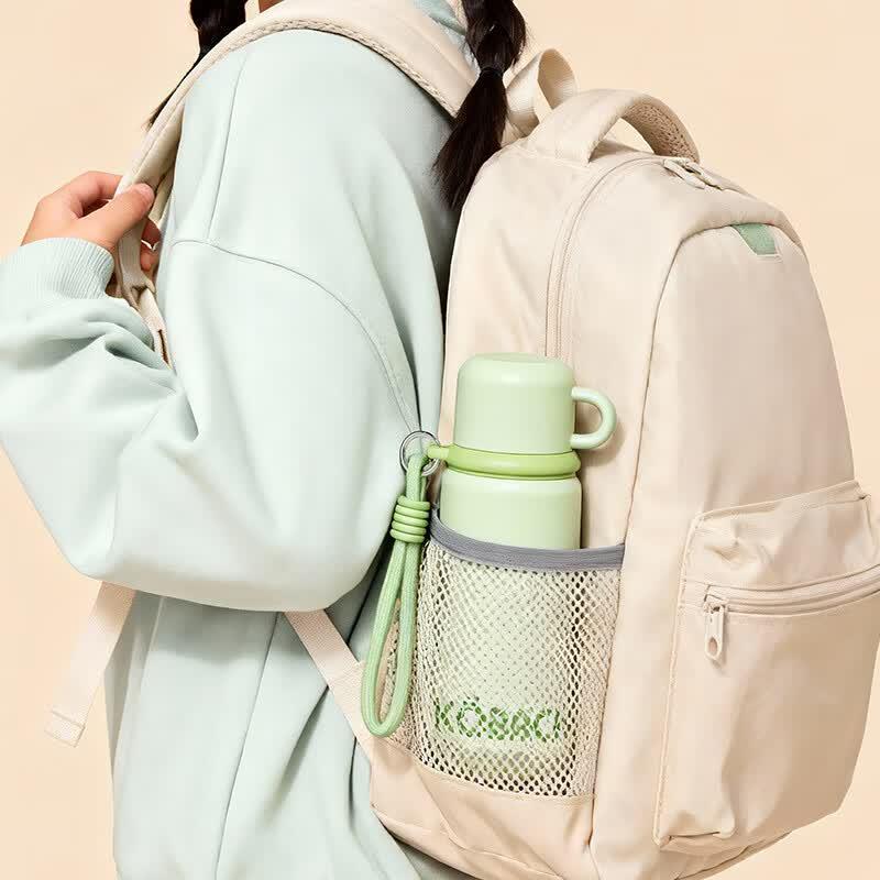 KOBACH 500ml Portable Dual-Drink Insulated Travel Mug