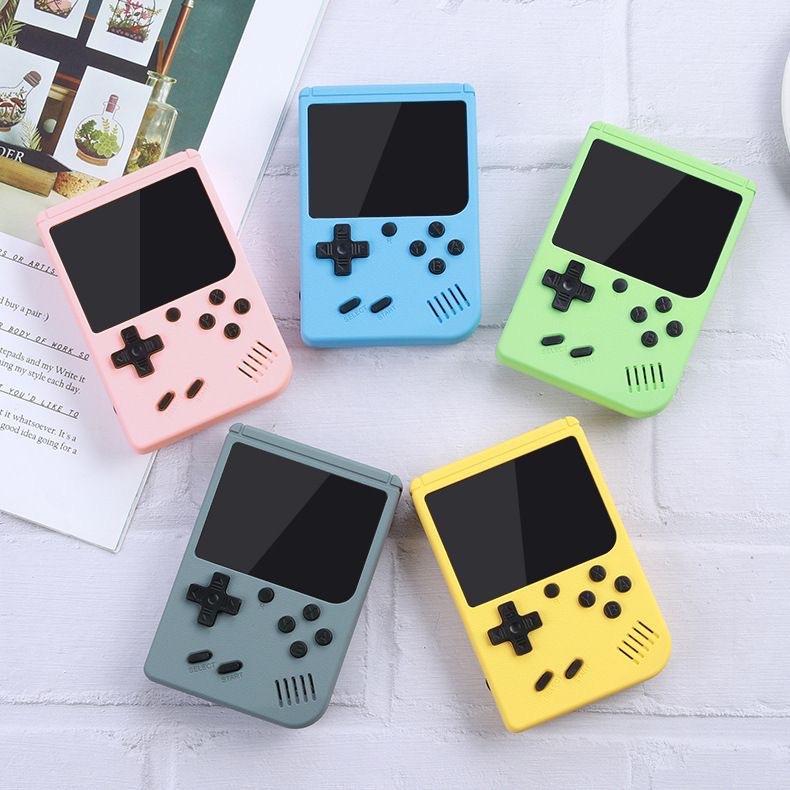 G5 Nostalgic Handheld Game Console for Kids & Students - Macaron Edition with 500 Classic Games Macaron Green