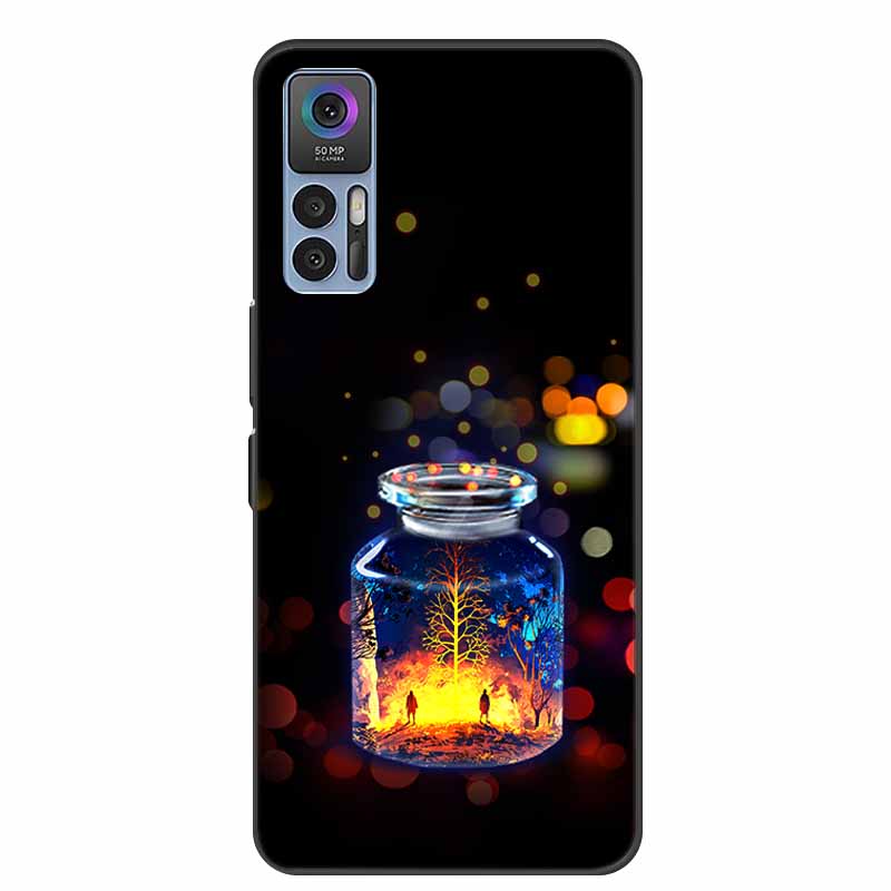 For TCL 30 Plus Case Luxury Soft Silicone Back Cover Phone Case for TCL 30 SE Coque TCL 30 5G for TCL 30+ Protector T676J Fundas