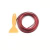 UNIVERSAL 5M CAR DIY Moulding Trim Interior Exterior Dashboard Edge Protection Decoration Strip Line Chrome Styling Accessories
